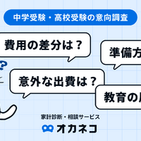 オカネコ 中学受験・高校受験の意向調査