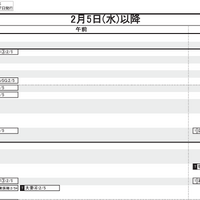 首都圏10月17日版・女子2月5日以降