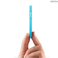 「新型iPod nano」の薄さイメージ