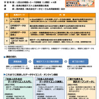 データサイエンス・オンライン講座「誰でも使える統計オープンデータ」概要