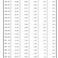 年別合格者調