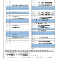 令和7年度 岐阜県立高等学校入学者選抜関係日程