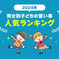 男女別　子供に人気の習い事ランキング