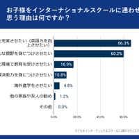 インターナショナルスクールに子供を行かせたいと思う理由