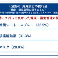 海外旅行の携行品