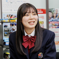 立命館守山高等学校3年生で「latte link」に所属の三村由莉さん