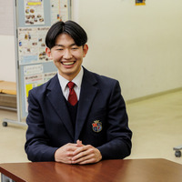 立命館守山高等学校3年生の山田健太郎さん