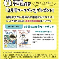 特別教材、学年総復習号「3月号ワークブック」