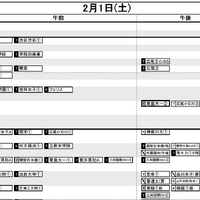 首都圏12月12日版・女子2月1日