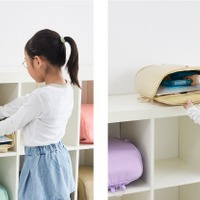 学校のロッカーでの出し入れもラクラク