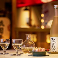 【OMO5京都三条】稚児餅と日本酒の「宵酒セット」イメージ