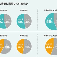 自分の容姿に満足しているか　(c) Girl Scouts of Japan