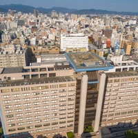 岡山大学医学部保健学科・大学院保健学研究科が所在する岡山大学鹿田キャンパス（岡山市北区）