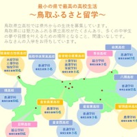 鳥取ふるさと留学（2025年度の募集生徒数）