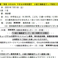 ツアー概要