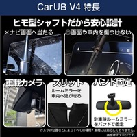 車内温度上昇を防ぐ新型カーサンシェード「CARUB V4」6月発売