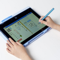 ベネッセが提供する「進研ゼミ」のタブレット教材を活用