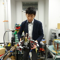 菅原研究室で試作しているロボットアーム