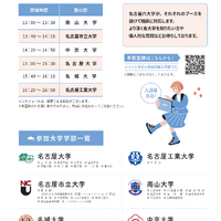 名古屋六大学 合同大学説明会＆入試ブース相談会