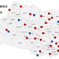 暑さ指数計を設置した観測点