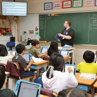 タブレットを使って学習