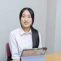 前編集長趙楚琳さん（高3）