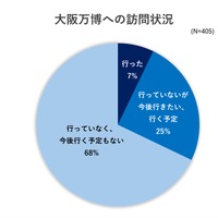 大阪万博への訪問状況