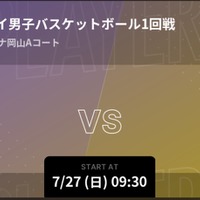 インターハイ男子バスケットボール1回戦