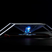 3Dホログラム投影実験装置