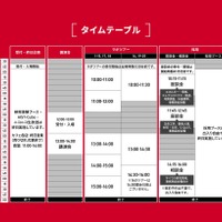 タイムテーブル