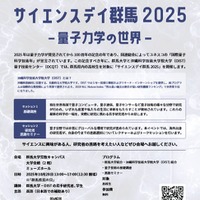 サイエンスデイ群馬2025－量子力学の世界－
