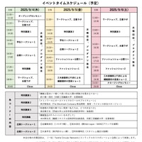 タイムスケジュール（予定）