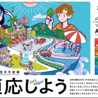 「地球沸騰化時代」をどう生き抜くか。その答えを一緒に学ぼう「#適応しよう」キャンペーン