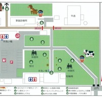 牧場公開デーMAP