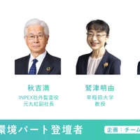 環境パート登壇者