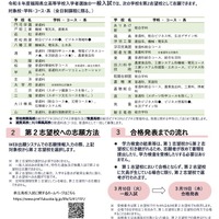 【高校受験2026】福岡県立高入試、選抜要項を公表…第2志望校制度も