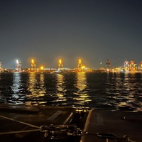 東京港夜景観賞ツアーでの夜景
