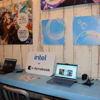 dynabook 最新機種に触れることができるコーナー