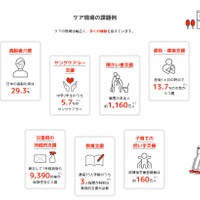 ケア現場の課題例