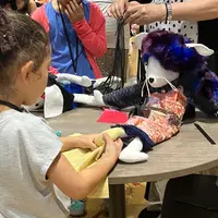 「こどもファッションプロジェクト」のようす