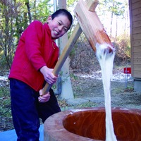 冬の信州こども山賊キャンプのようす