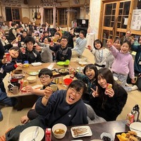 冬の信州こども山賊キャンプのようす