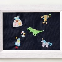 カラーモチーフ刺繍