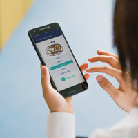 独自に開発した総合英語学習アプリ「J PREP DOJO」