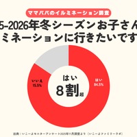 2025～2026年の冬シーズンに子供と家族でイルミネーションに行ってみたいか？