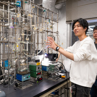 加藤さんと氏家さんが案内してくれた研究室のようす