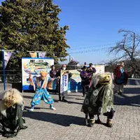 獅子舞披露（過去のようす）