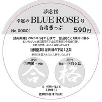 「夢応援・合格きっぷ」乗車券イメージ