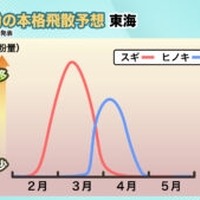 2026年花粉飛散予想・東海