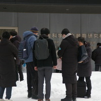 北海道大学試験場（札幌キャンパス）2026年1月17日 共通テスト1日目のようす